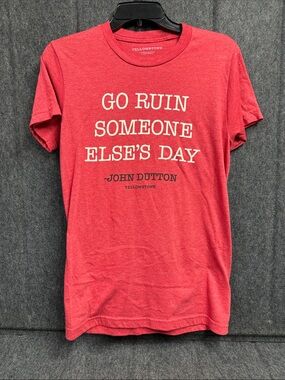 Yellowstone John Dutton Red Graphic Tee